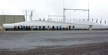 MBA Energy Club tours Wolfe Island wind farm
